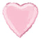 Pastel Pink Heart 45cm (18") Foil Balloon